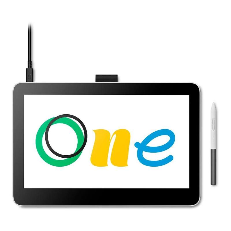 Wacom One touch 13 液晶ペンタブレット One Wacom WACOM ワコム | Amazon 13インチ　DTH134W4D 液タブ・ペンタブ